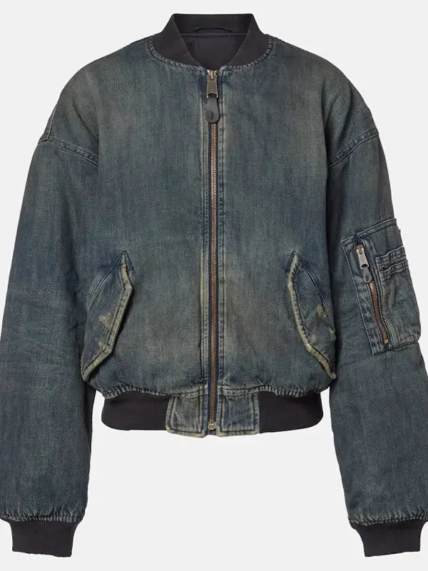 The Crow Girl S02 Victoria Burkeman Denim Blue Jacket