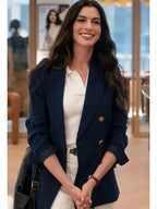 The Devil Wears Prada 2 Anne Hathaway Double-Breasted Blazer