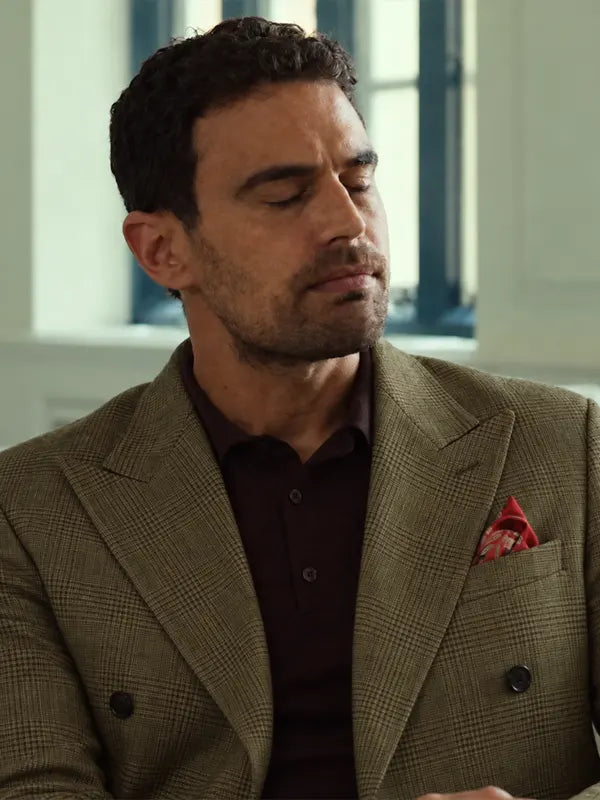 The Gentlemen S02 Theo James Plaid Blazer