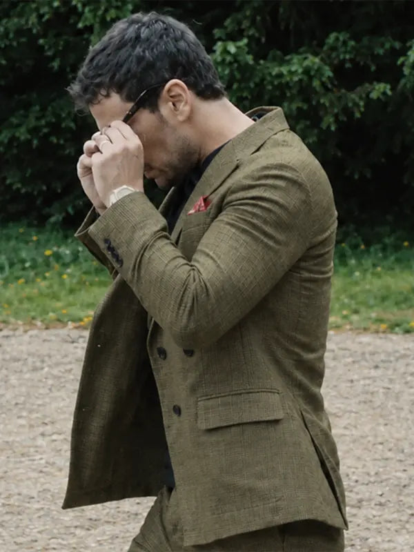 The Gentlemen S02 Theo James Plaid Blazer