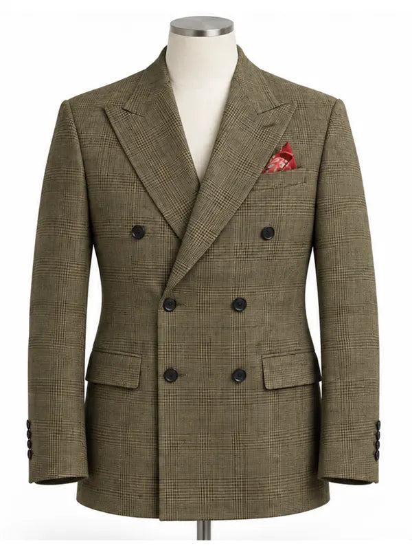 The Gentlemen S02 Theo James Plaid Blazer