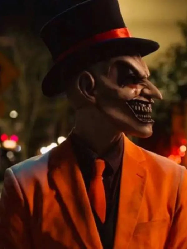 The Jester 2023 Michael Sheffield Orange Costume Suit