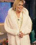 The Kelly Clarkson Show Jill Martin White Sherpa Cardigan