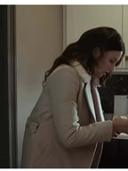 The Night Agent Genesis Rodriguez Wool Coat