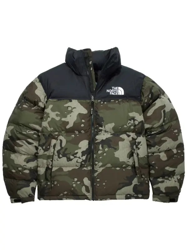 The North Face Camo Puffer Jacket