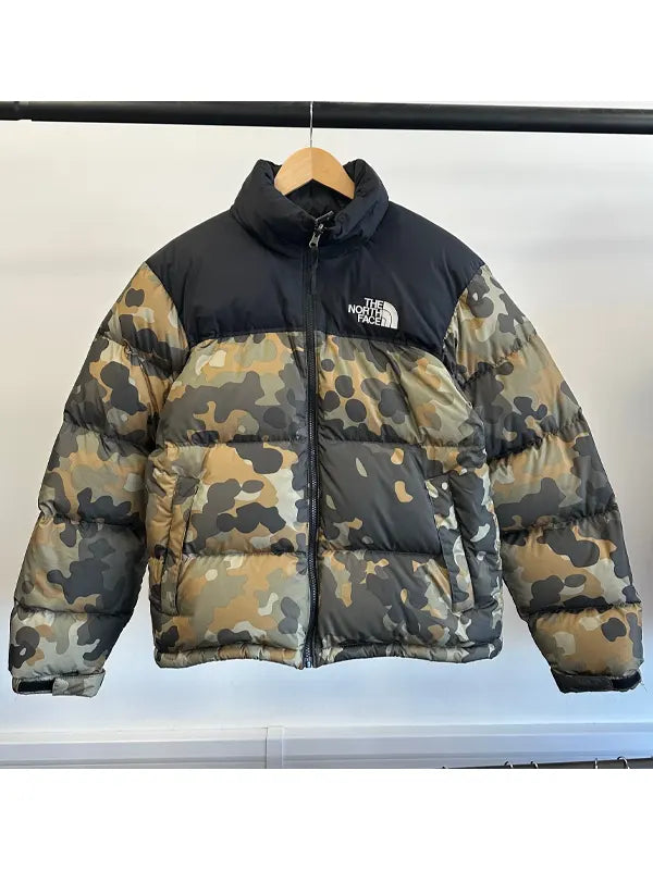 The North Face Camo Puffer Jacket