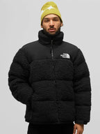 The North Face High Pile Fleece Nuptse Puffer Jacket