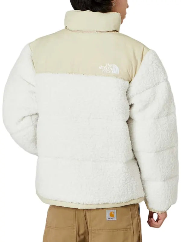 The North Face High Pile Fleece Nuptse Puffer Jacket