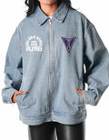 The_Wild_Collective_Golden_State_Valkyries_Denim_Jacket_For_Man_and_Woman