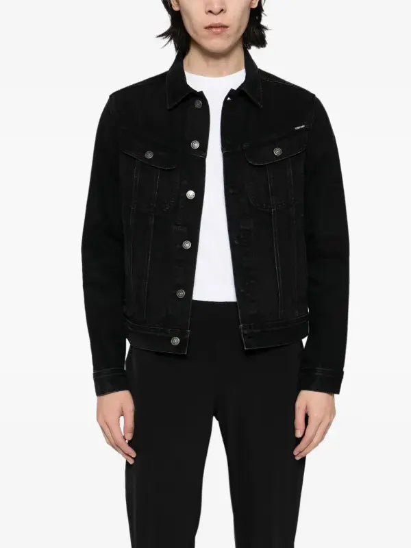 Tom Ford Denim Jacket Black