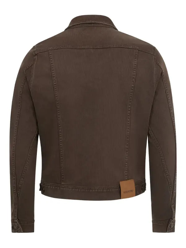 Tom Ford Denim Jacket Brown