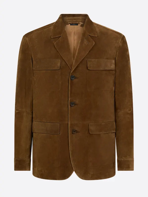 Tom Ford Suede Jacket Brown