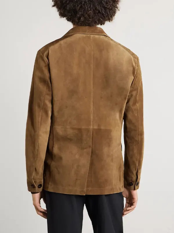 Tom Ford Suede Jacket Brown