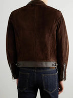 Tom Ford Suede Jacket Brown