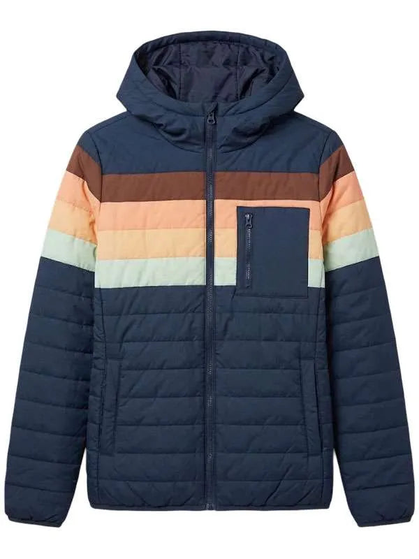 Tommy Brenton Last Seen Striped Puffer Jacket
