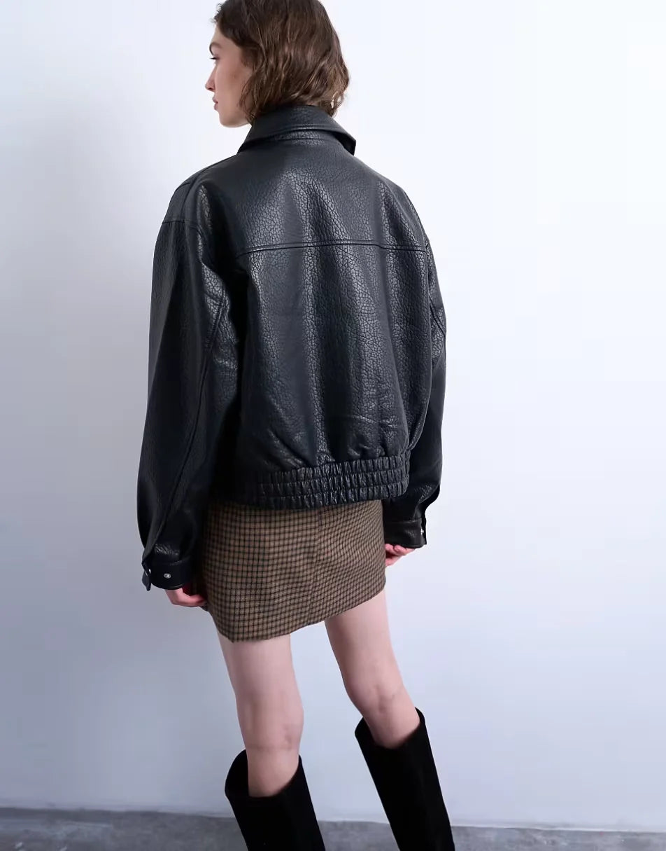 Topshop-Faux-Leather-Bubble-Boxy-Zip-Through-Bomber-Jacket-Black