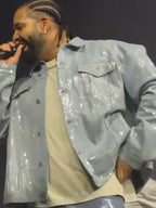 Toronto Tour Surprise Guest Drake Blue Jacket