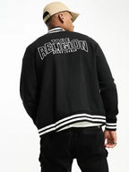 True Religion Varsity Jacket Black