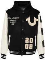 True Religion Varsity Jacket Black