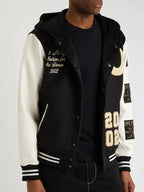 True Religion Varsity Jacket Black
