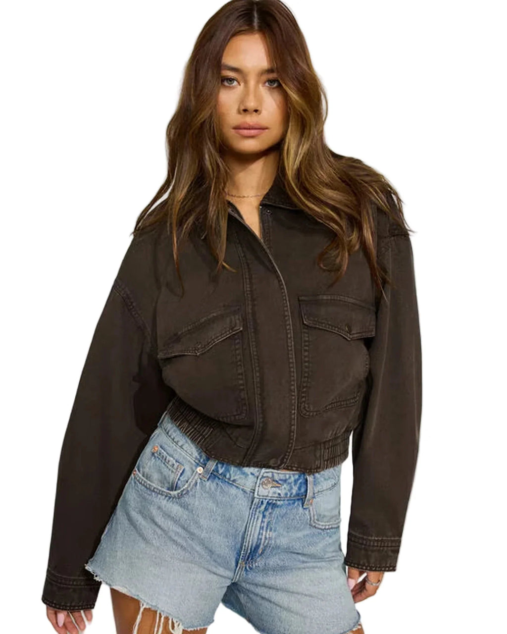 Twill Bomber Jacket Garage