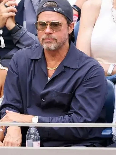 Us Open 2026 Brad Pitt Blue Shirt