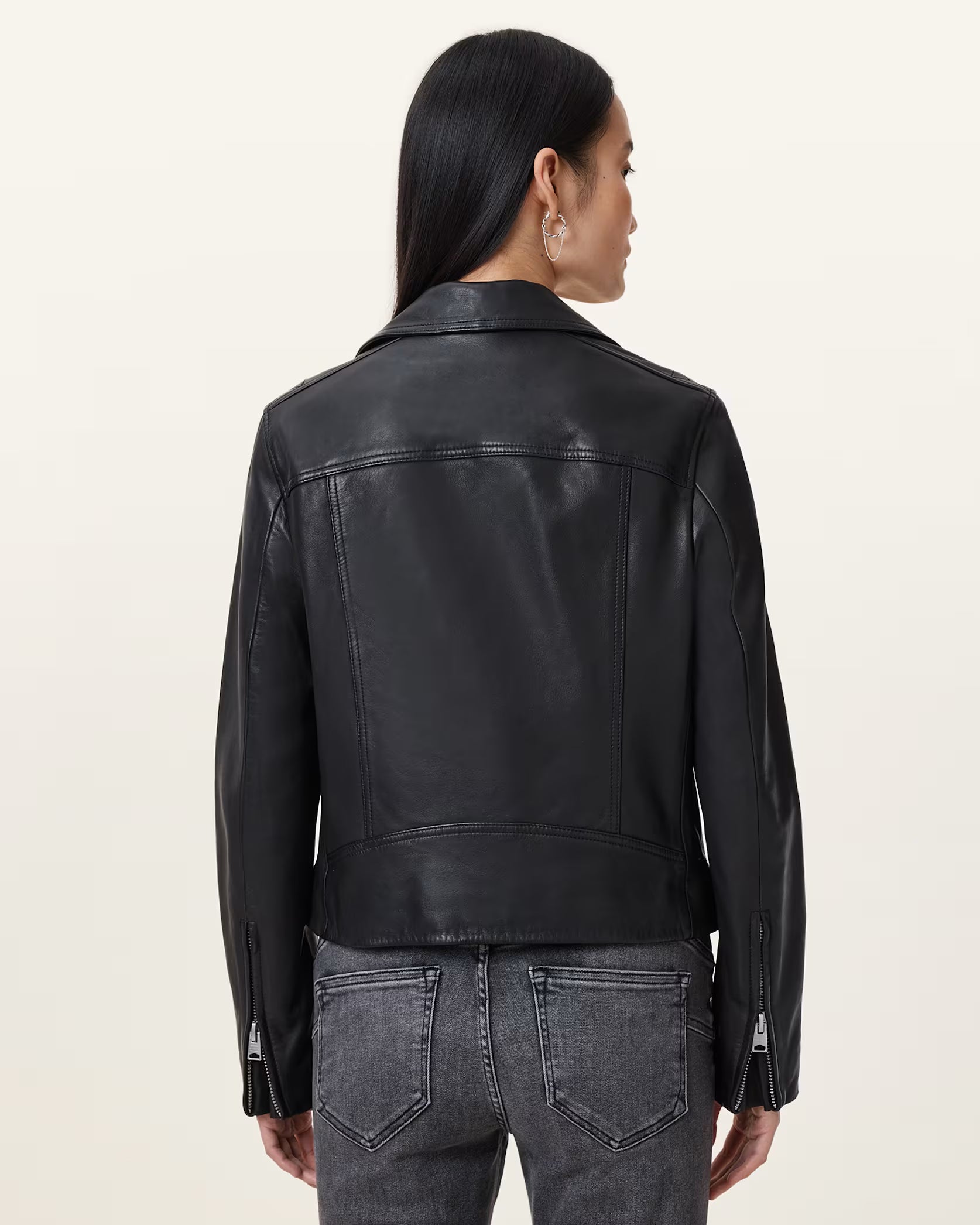 AllSaints Dalby Leather Jacket