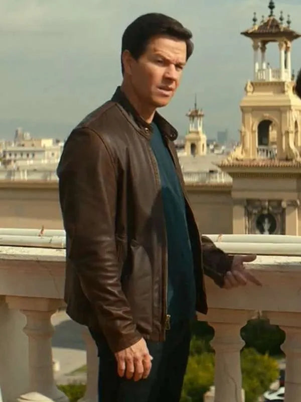 Mark Wahlberg Leather Jacket
