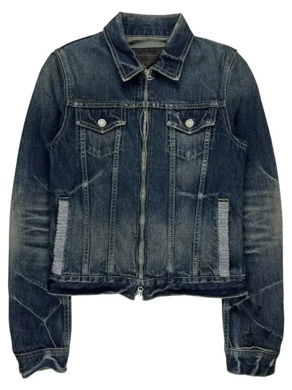 Undercover Guruguru-era Apple Embroidered Denim Jacket
