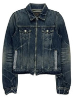 Undercover Guruguru-era Apple Embroidered Denim Jacket
