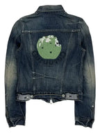 Undercover Guruguru-era Apple Embroidered Denim Jacket