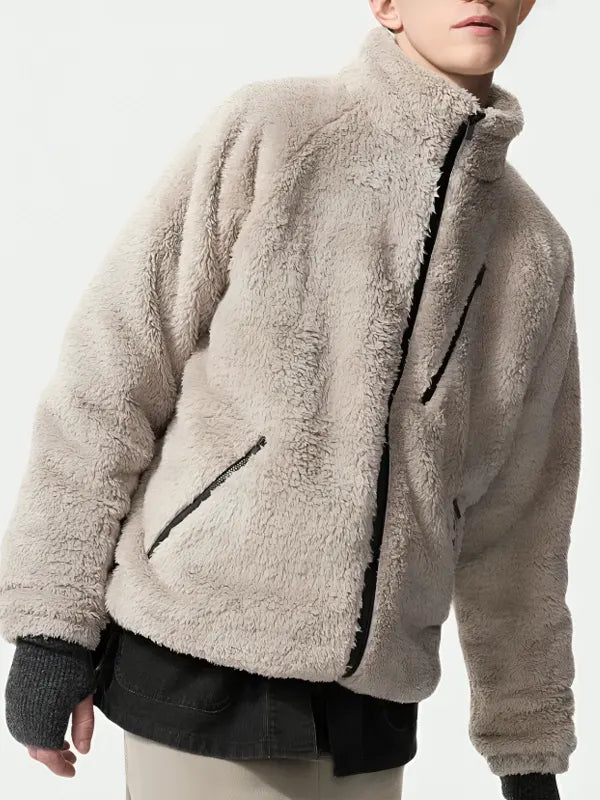 Uniqlo X Needles Fleece Jacket Beige
