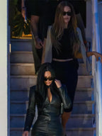 Kim Kardashian Leather Jacket
