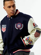 Us Soccer X Jeff Hamilton Varsity Jacket