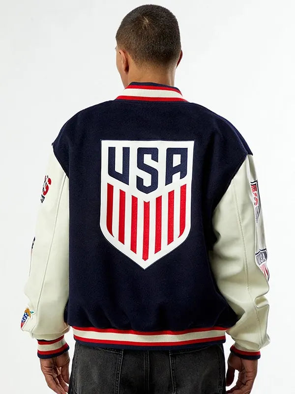 Us Soccer X Jeff Hamilton Varsity Jacket