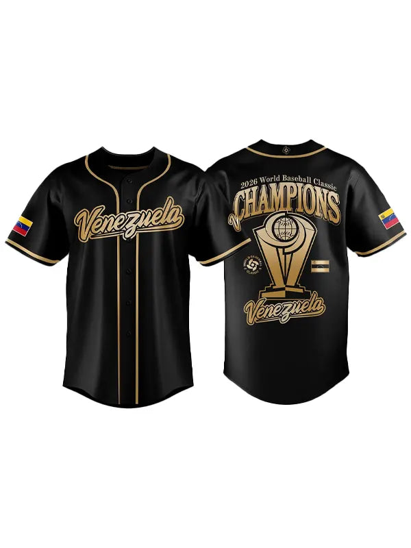 Venezuela 2026 World Baseball Classic Champions Jersey