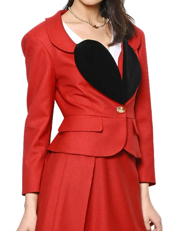 Vivienne Westwood Heart Red Jacket