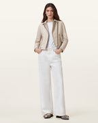 AllSaints Dalby Leather Jacket