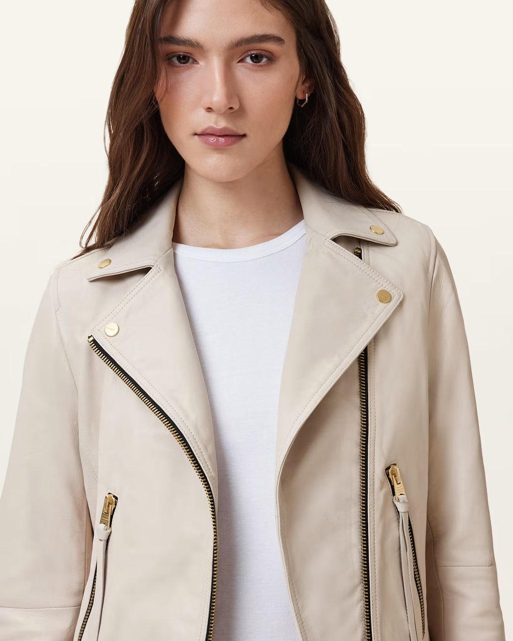 AllSaints Dalby Leather Jacket