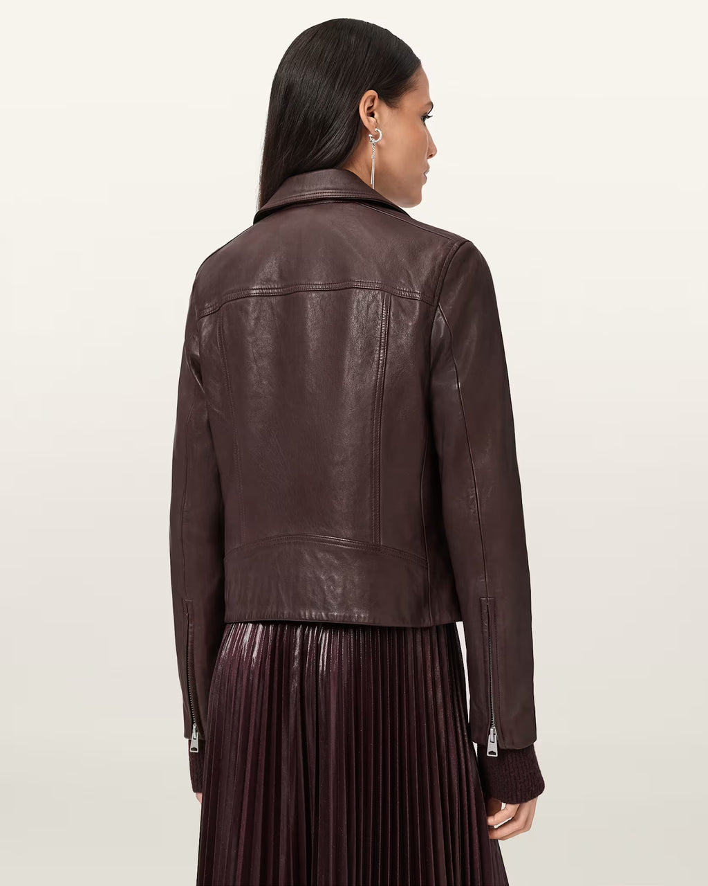 AllSaints Dalby Leather Jacket