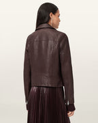 AllSaints Dalby Leather Jacket