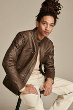 Lucky Brand Bonneville Leather Jacket