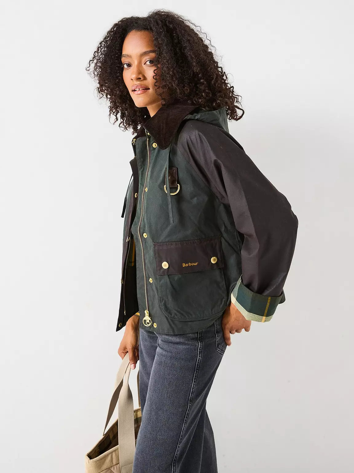 Barbour Reighton Waxed Cotton Jacket