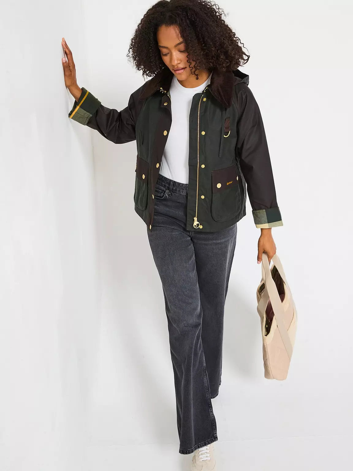 Barbour Reighton Waxed Cotton Jacket