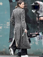 Fool Me Once Michelle Keegan Longline Tweed Coat Zing Apparel