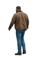 Reacher Alan Ritchson Cotton Jacket, Brown Zing Apparel
