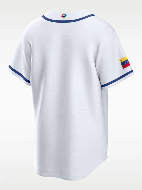 Venezuela 2026 World Baseball White Jersey