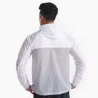 White Mens Windbreaker Jacket