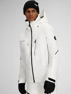 White Obermeyer Ski Jacket Mens