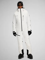White Obermeyer Ski Jacket Mens